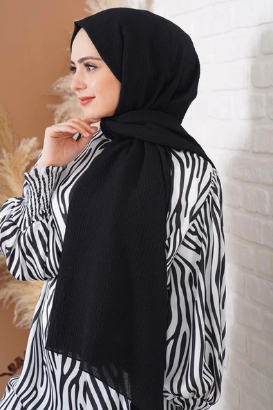 FLORA TEKSTİL TESETTÜR Mio Jazz Şal MIO24310-TR - Resim 2