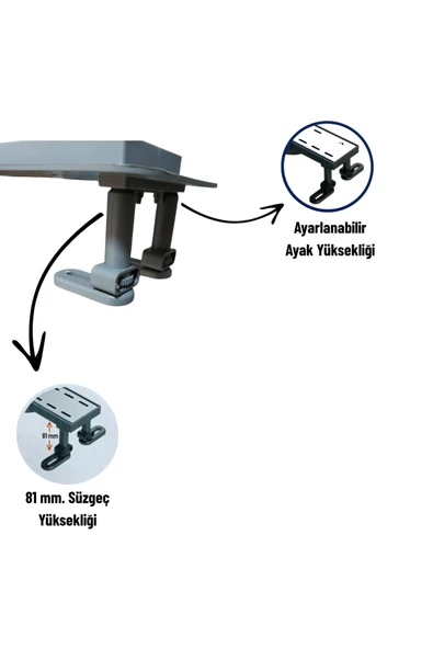 Nano Lineer Klapeli Paslanmaz Çelik Duş Kanalı 20-33-40-50 CM - Resim 2
