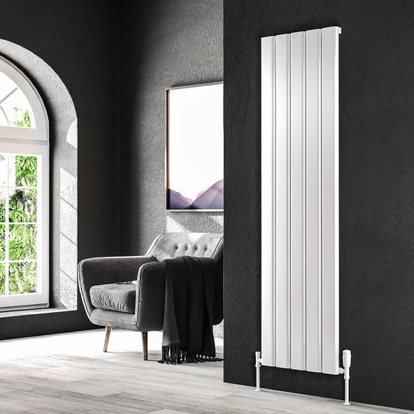 Lojimax Alüminyum Dekoratif Radyatör Diamond 600x496mm 5 Dilim Dokulu Antrasit Gri|612 W Yüksek Isıl Güç | 5 Yıl Üretici Garantisi ürün görseli