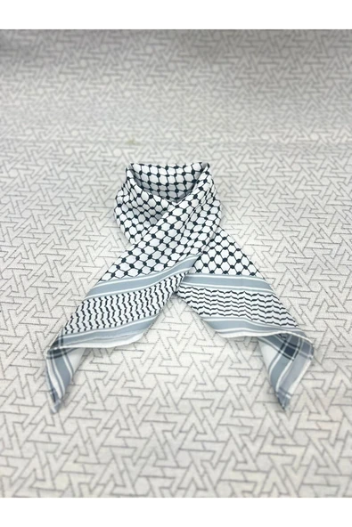 hicazavm Filistin Temalı fular keffiye puşi şal unisex filistin - Resim 6