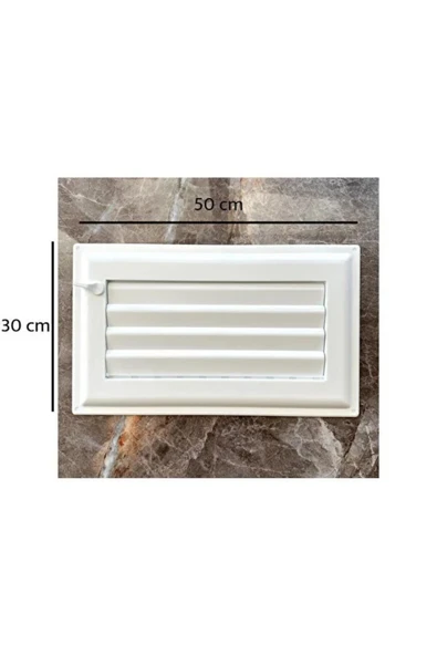 UBM Banyo Wc Havalandırma Menfezi 30 X 50 Cm Yatay - Resim 3