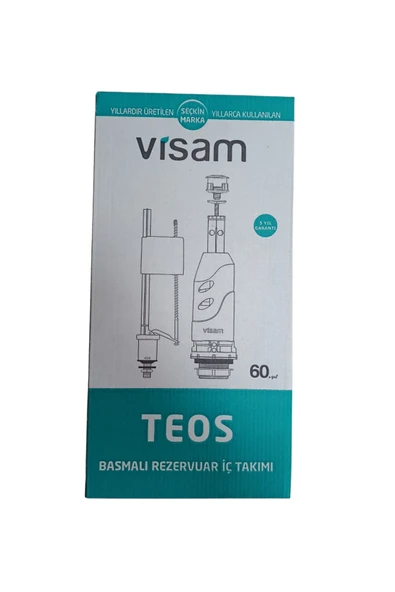 Visam TEOS Basmalı Rezervuar İç Takımı - Sessiz, Pirinç Bağlantılı ürün görseli
