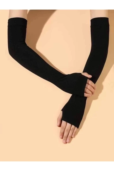 FLORA TEKSTİL Pratik Tesettür Parmaklı Kolluk ürün görseli