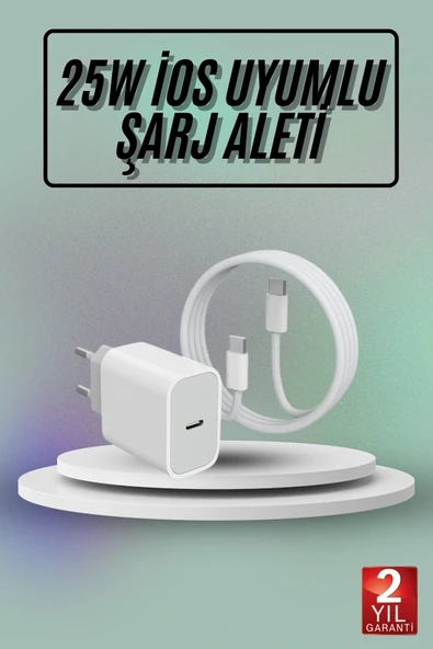 Hızlı Şarj Güç Adaptörü Şarj Aleti İOS Uyumlu 15/Pro/Pro Max ürün görseli