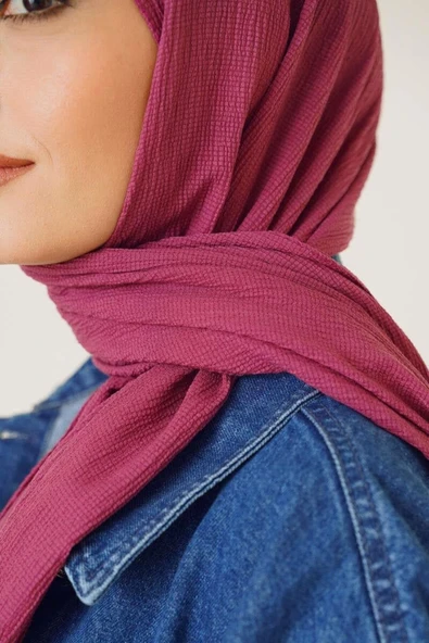 FLORA TEKSTİL TESETTÜR Mio Jazz Şal MIO24310-TR - Resim 4