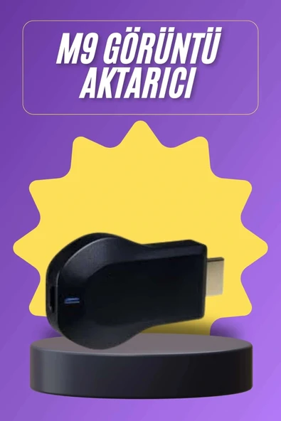 Kablosuz HDMI Wifi Görüntü Aktarıcı Tüm Cihazlara Uyumlu ürün görseli