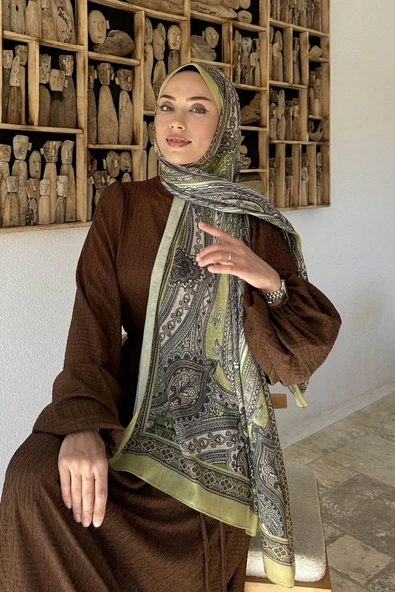 İSTANBULSTYLEMODA Desen Pamuk Şal ürün görseli