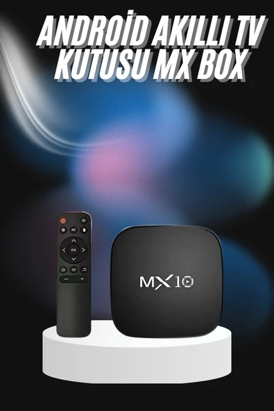 2.4G Wifi Tv Box Medya Oynatıcı TV Uyumlu MX Box Kutusu Android TV ürün görseli
