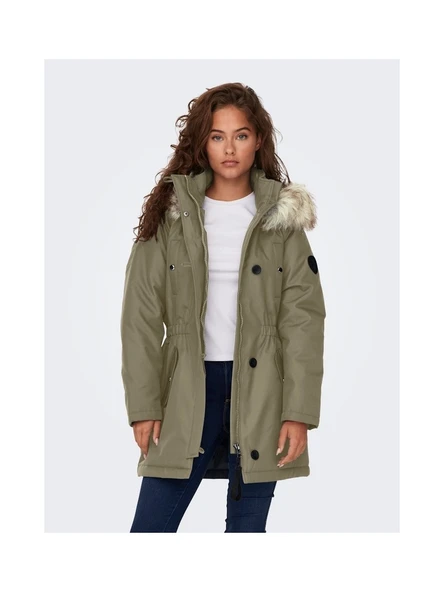 15304625 ONLIRIS FUR WINTER PARKA LIFE CC OTW - Resim 6