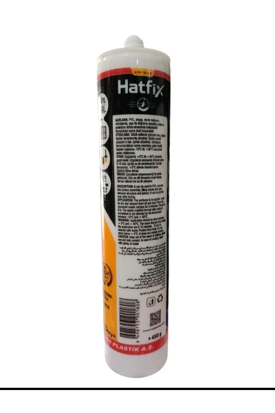 Hatfix Silikonize Mastik Kahverengi 500 Gr Esnek Dolgu ve Mükemmel Sızdırmazlık - Resim 3