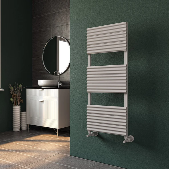 Lojimax Alüminyum Dekoratif Havlupan Sirius 1600x500mm 12 Dilim Krom Eloksal|1297 W Yüksek Isıl Güç | 5 Yıl Üretici Garantisi ürün görseli