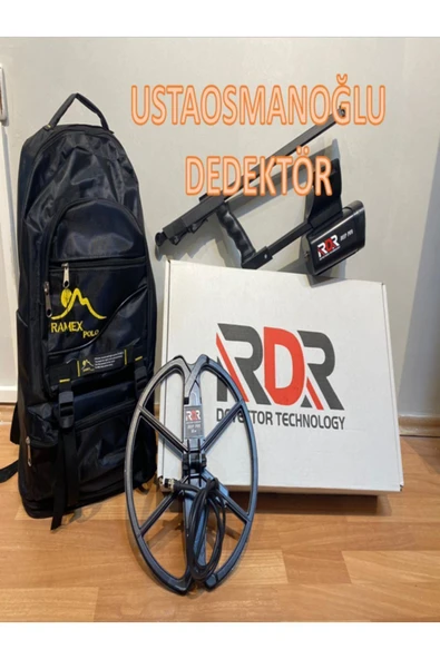 RDR Dedektör Ustaosmanoğlu dedektör Rdr Deep Pro 32 cm Başlık(EKİPMAN ÇANTASI HEDİYE) - Resim 4