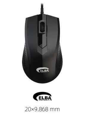 ELBA M303 USB Kablolu 3D Optik Mouse ürün görseli