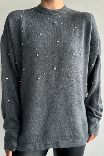 TK231106 QUSTYLE KAZAK DAĞINIK TAŞLI ürün görseli