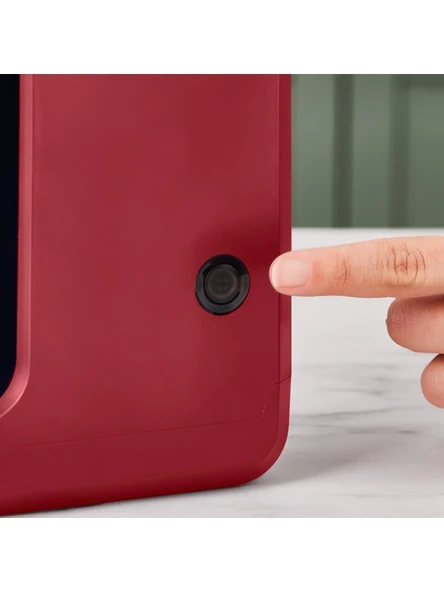 Karaca Mono Personal Filtre Kahve Makinesi ve Inox Kişisel Termos Hediyeli Red - Resim 7