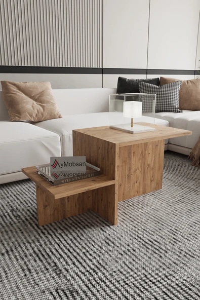 AYMOBSAN Elit Sehpa, Orta Sehpa, Yan Sehpa, Atlantik Çam - Resim 3