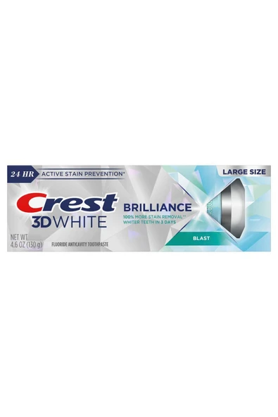 CREST 3D White Brilliance Blast Diş Macunu – 130 gr - Resim 4