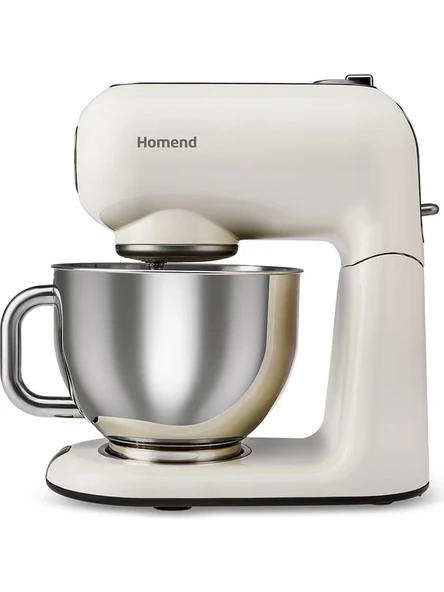 HOMEND Vintage Profashion 3027H Stand Mikser Krem - Resim 4