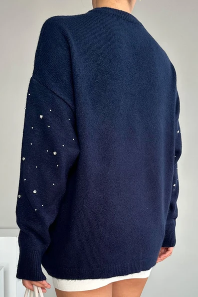 TK231106 QUSTYLE KAZAK DAĞINIK TAŞLI - Resim 5