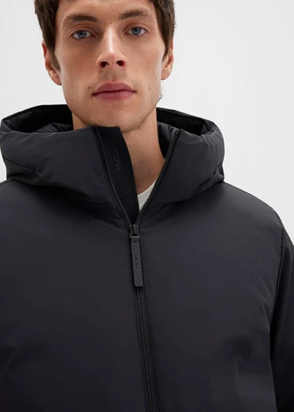 Mavi 0110617 Kapüşonlu Erkek Mont - Resim 9