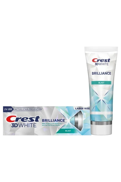 CREST 3D White Brilliance Blast Diş Macunu – 130 gr - Resim 3