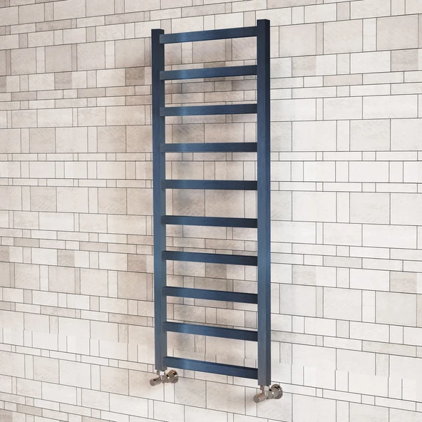 Lojimax Alüminyum Dekoratif Havlupan Perla Line 720x500mm 6 Dilim Mavi Fırçalanmış Eloksal|347 W Yüksek Isıl Güç | 5 Yıl Üretici Garantisi ürün görseli