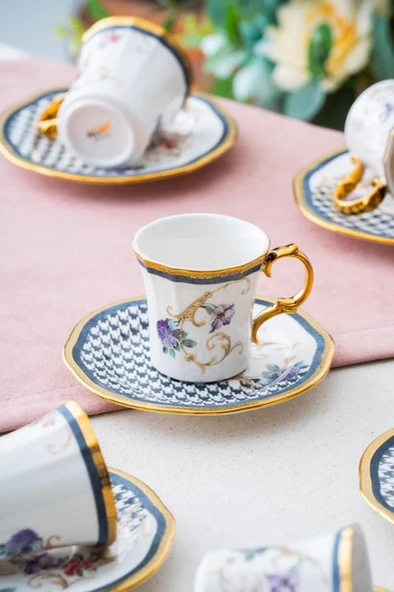 Breeze 6 Kişilik Kahve Fincanı Takımı - 90 ml ürün görseli