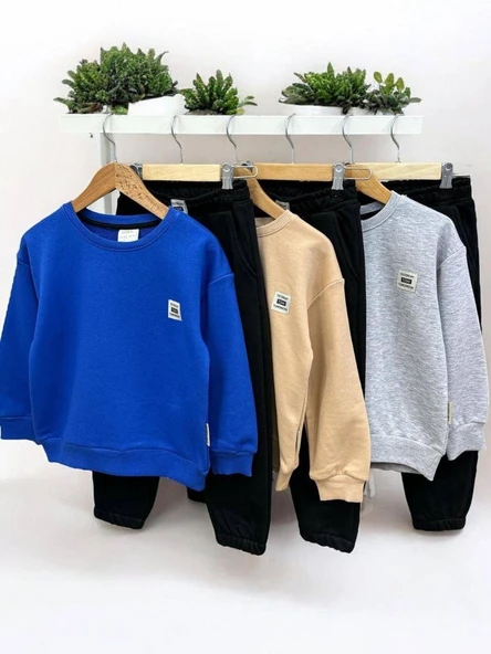 Cg Kids Lacivert Siyah Erkek ÇocukAltÜst Takım 3 iplik süper kalite - Resim 4