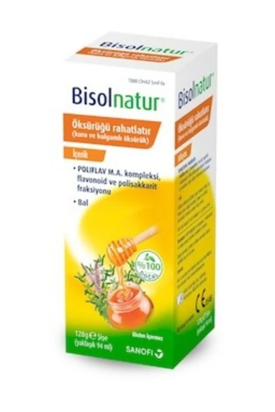 Bisolnatur Öksürük Şurubu 128 Gr ürün görseli 1