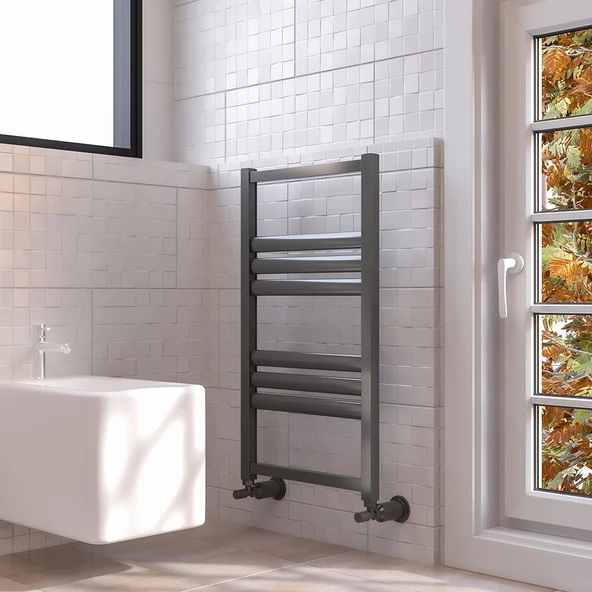 Lojimax Alüminyum Dekoratif Havlupan Vista 1400x500mm 14 Dilim Dokulu Antrasit Gri|706 W Yüksek Isıl Güç | 5 Yıl Üretici Garantisi ürün görseli