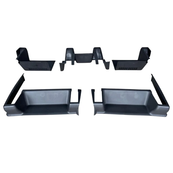 TESLA MODEL Y  İÇİN UYUMLU KOLTUK AYAKLARI VE KENARLARI KORUMA TAKIMI 5 PARÇA ürün görseli 1