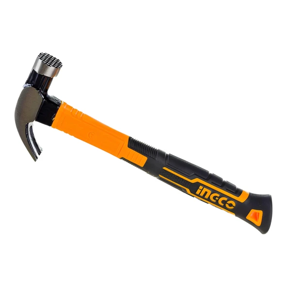 Ingco HCHD0086 8oz/220gr Endüstriyel Fiberglas Saplı Çatal Çekiç ürün görseli