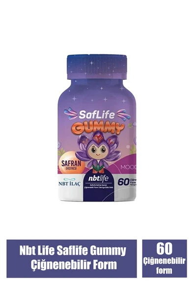 Nbt Life Saflife Gummy 60 Çiğnenebilir Form ürün görseli 1