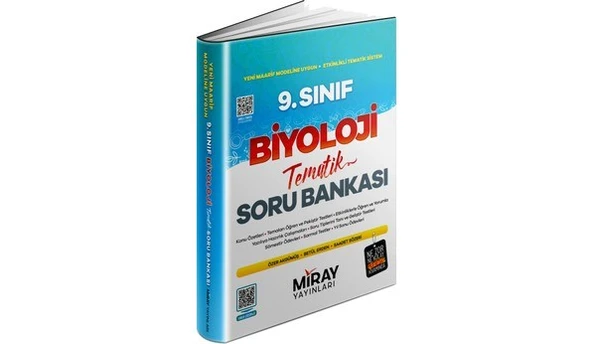9. Sınıf Biyoloji Tematik Konu Özetli Soru Bankası ürün görseli 1