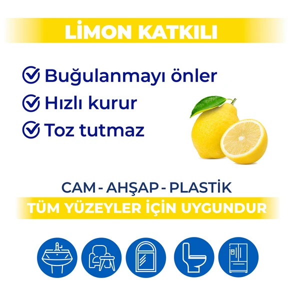 Bingo Yüzey Temizlik Havlusu Large Limon 96x12 (1152 YAPRAK) - Resim 5