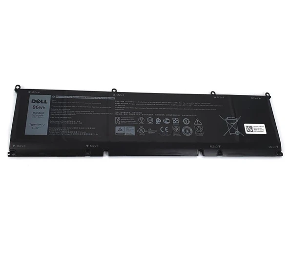 Dell Alienware P124F002 Batarya Pil 6 Cell Orijinal ürün görseli 1