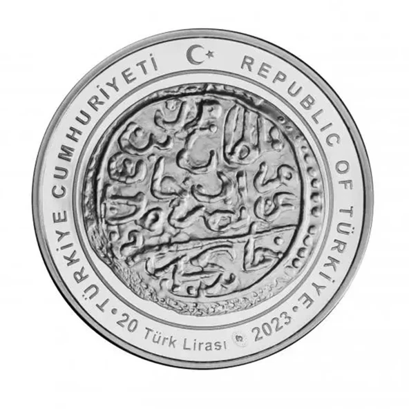 AgaKulche 3. Mehmed Osmanlı Gümüş Sikke Coin - Resim 2