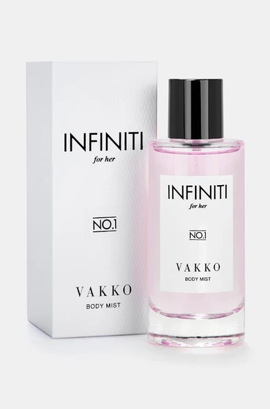 Vakko Infiniti For Her No.1 100 Ml Vücut Spreyi - Resim 2