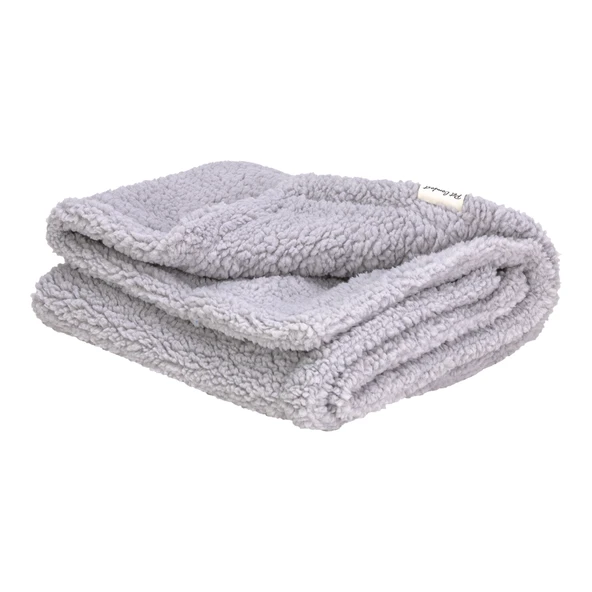 Pet Comfort Lodix  Gri Kedi ve Köpek Battaniyesi S 70x50cm - Resim 2