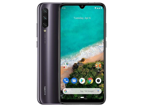 Xiaomi Mi A3 4/64 GB Koyu Gri (Outlet) (1 Yıl Garantili) ürün görseli