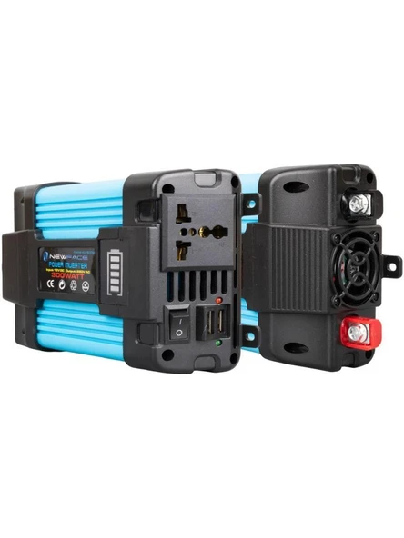 İNVERTÖR  NEWFACE XLF300W 12V 300W MODİFİYE SİNÜS - Resim 3