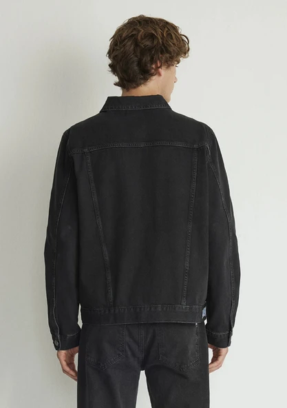 M0110273-85218 MAVİ RAY SMOKE COLLEGE CEKET - Resim 5