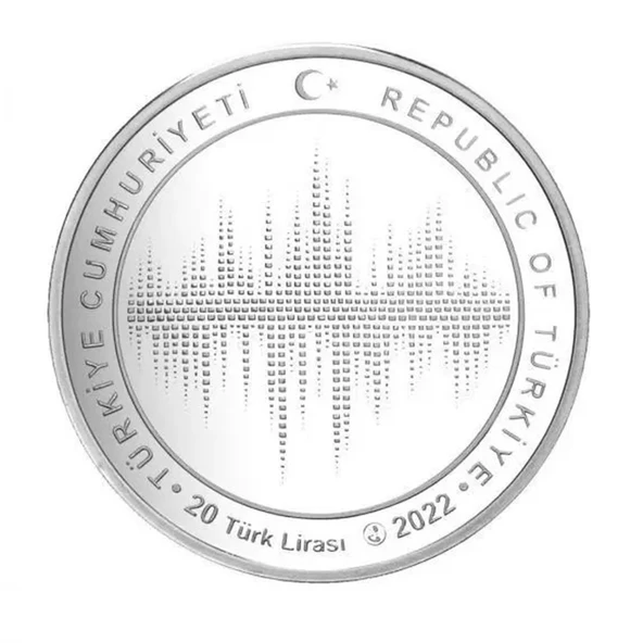 AgaKulche Farabi Gümüş Sikke Coin - Resim 2