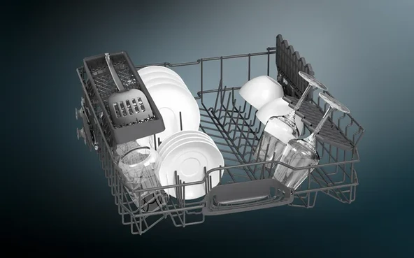 SIEMENS iQ100 Yarı Ankastre Bulaşık Makinesi 60 cm Paslanmaz çelik - Resim 4