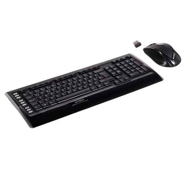 A4 Tech 9300F Siyah Q Tr Kablosuz Klavye Mouse Seti ürün görseli