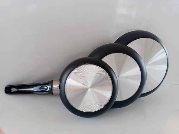 3'lü Teflon Tava Takımı. - Resim 5