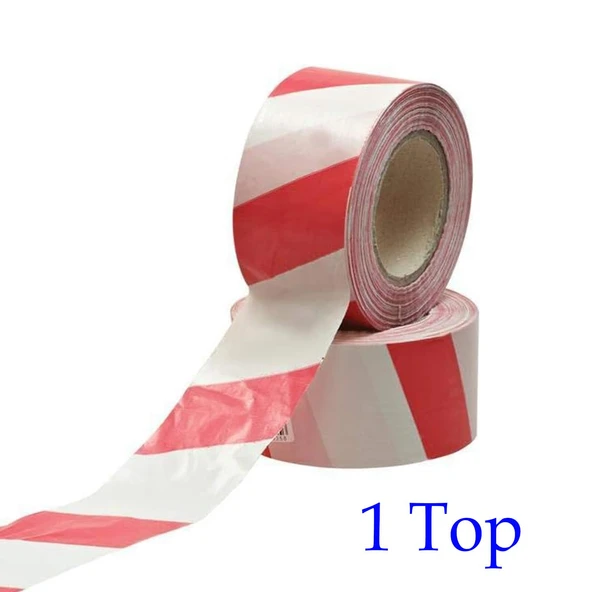 Emniyet Şeridi İkaz Uyarı Uyarıcı Bandı 500 Metre Bant En 6 cm İnşaat Kaza Olay Yeri Otopark Konut - Resim 3