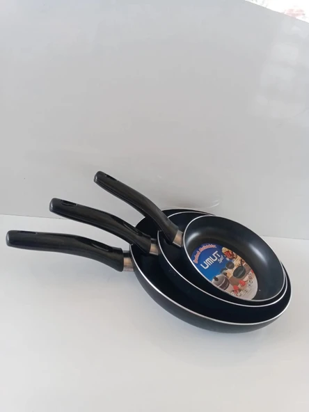 3'lü Teflon Tava Takımı. - Resim 2