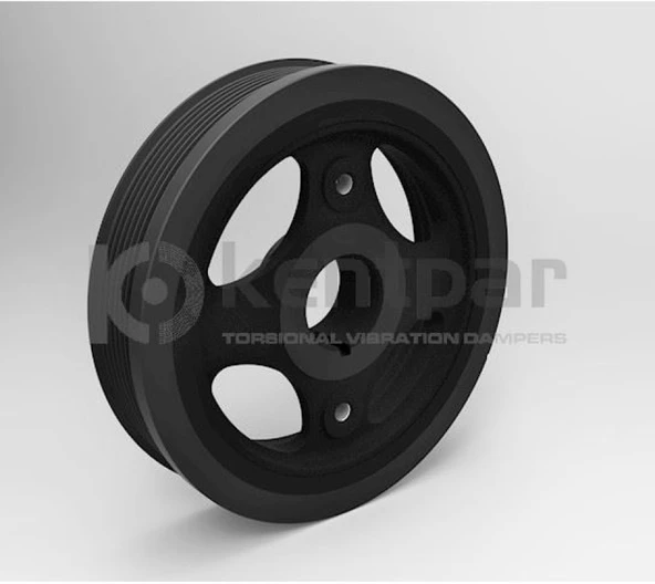 Toyota Krank Kasnagı (toyota : Avensis 03 08 / Corolla 04 09 / Rav 4 III 05 2.0 D 4d, 2.2 D Cat, 2.4 D 4d) - Kentpar K208 01 ürün görseli 1