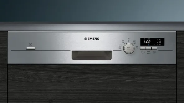 SIEMENS iQ100 Yarı Ankastre Bulaşık Makinesi 60 cm Paslanmaz çelik - Resim 3